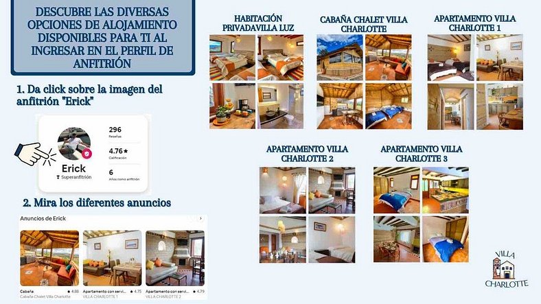 Habitación privada - Villa Luz